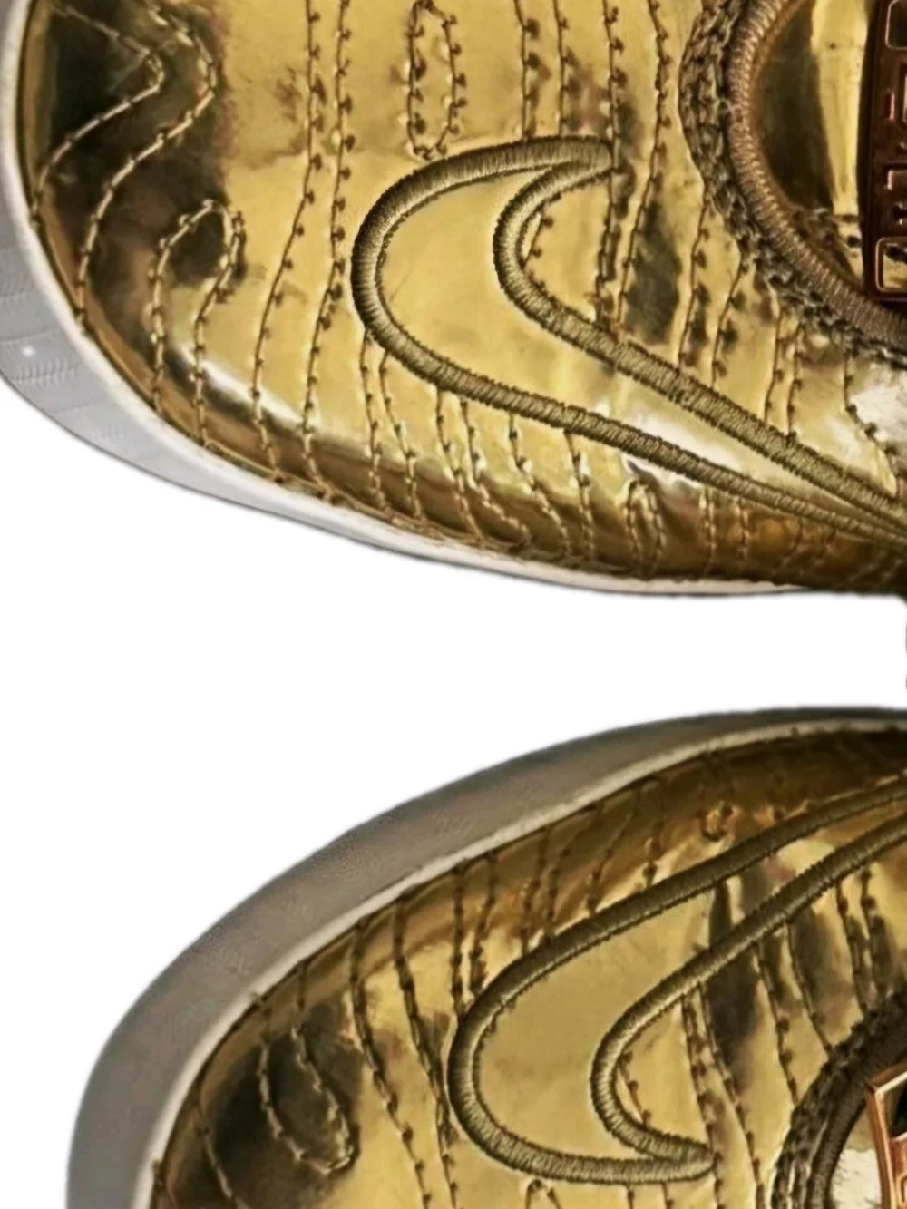 Nike shiny metallic