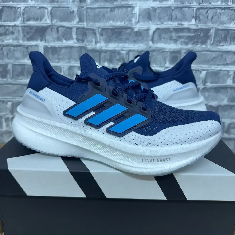 Adidas Ultraboost 5 Dark Blue Navy White JQ2905 Mens 9.5 / Womens 10.5 New Rare