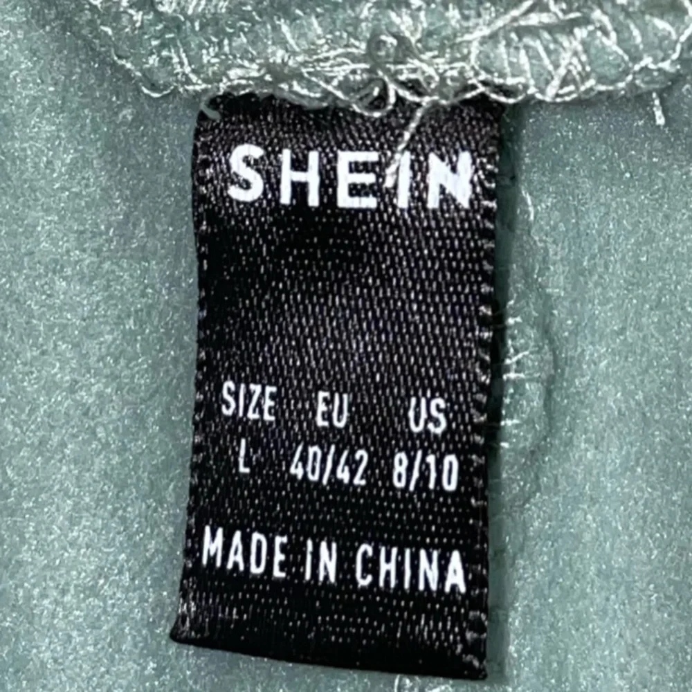 SHEIN green elastic