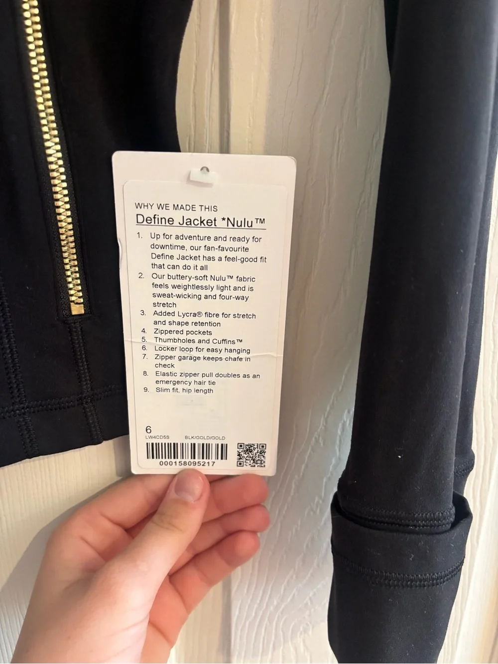 lululemon athletica black jacket