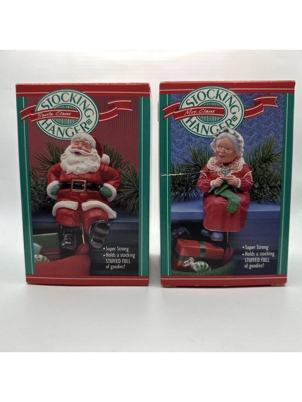 Hallmark claus decor plastic