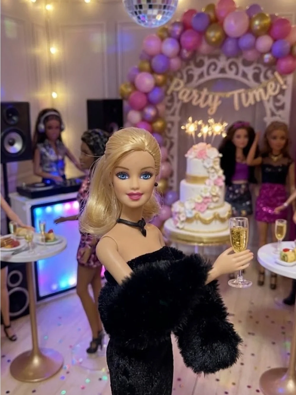 Barbie dolls wearing