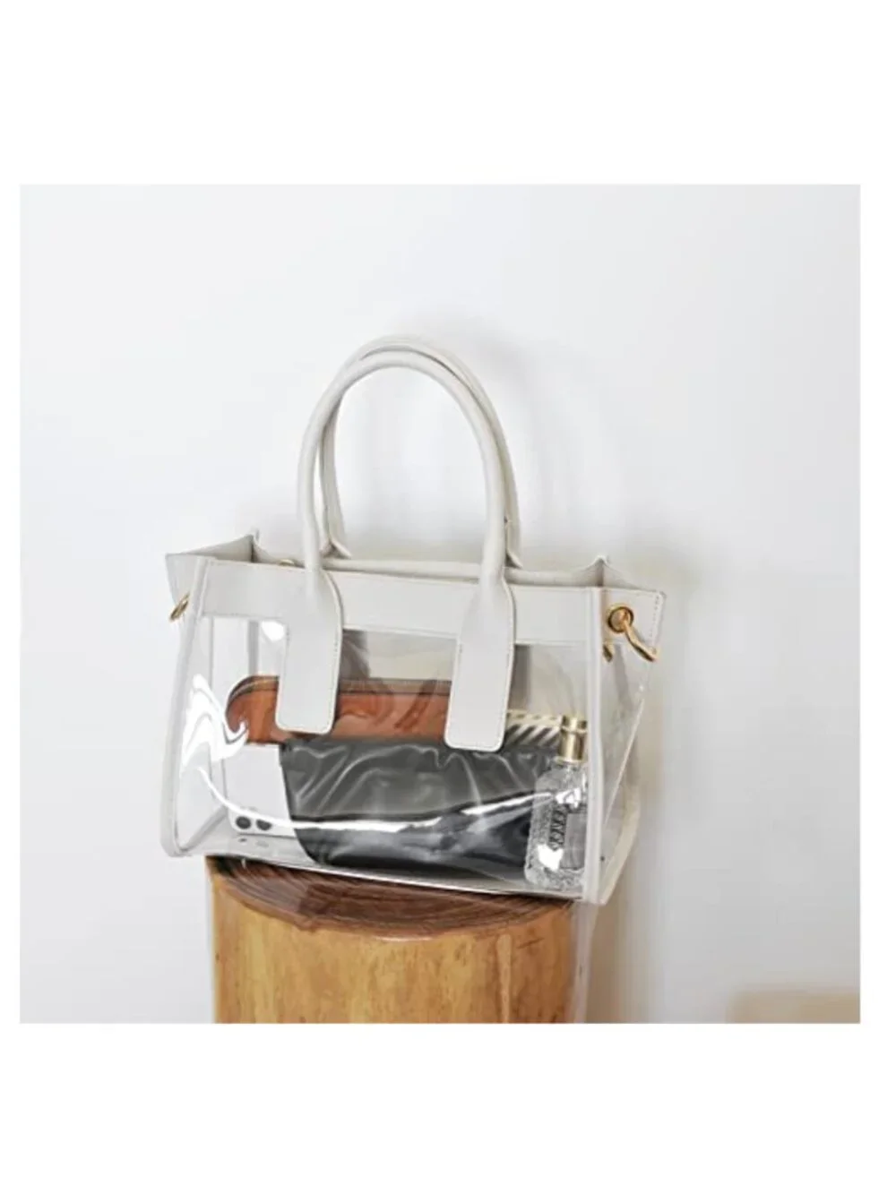 N/A clear satchel