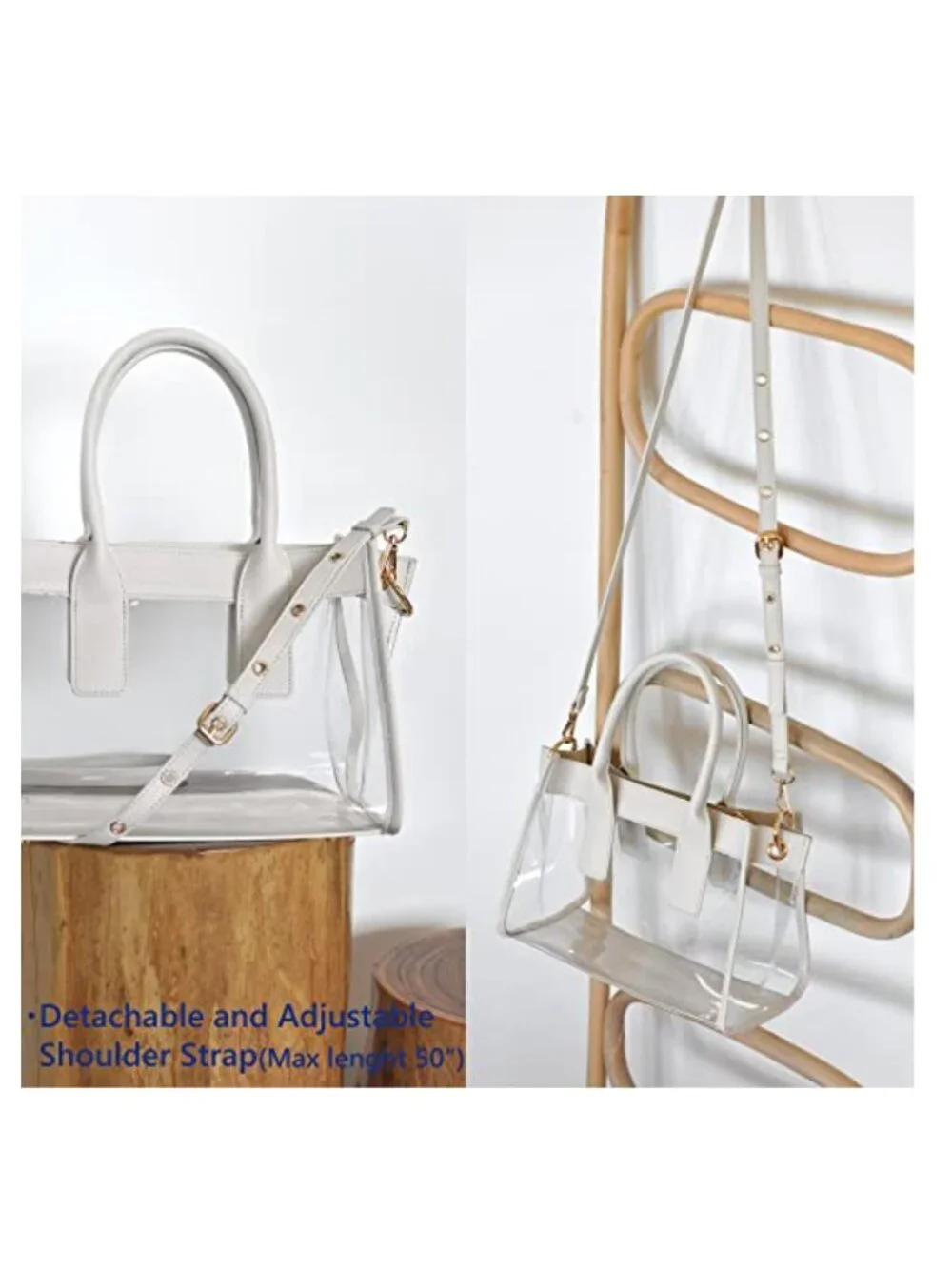 N/A clear satchel