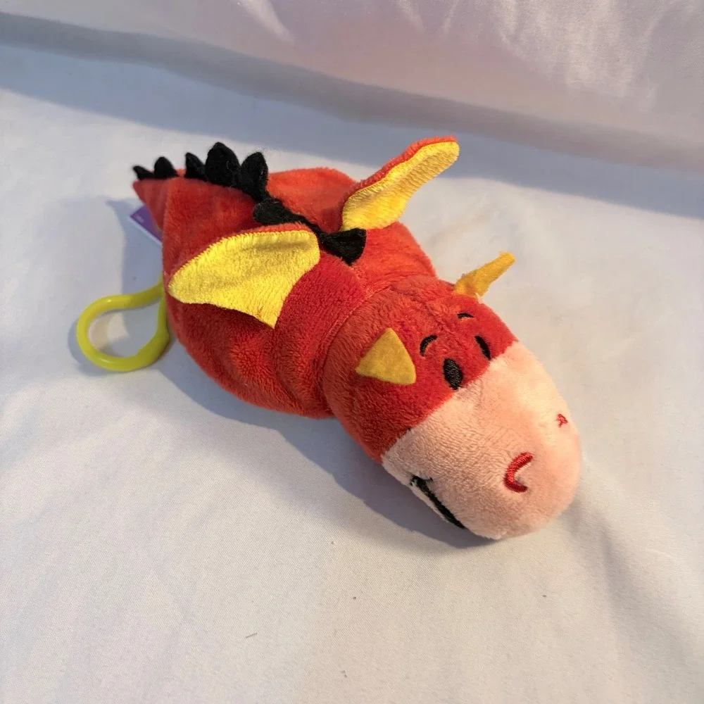 Flipazoo Reversible Plush Panda Dragon Clip Jay@Play Mini Stuffed Animal‎ Toy