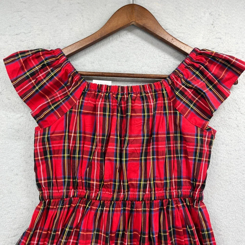 Crewcuts plaid dress