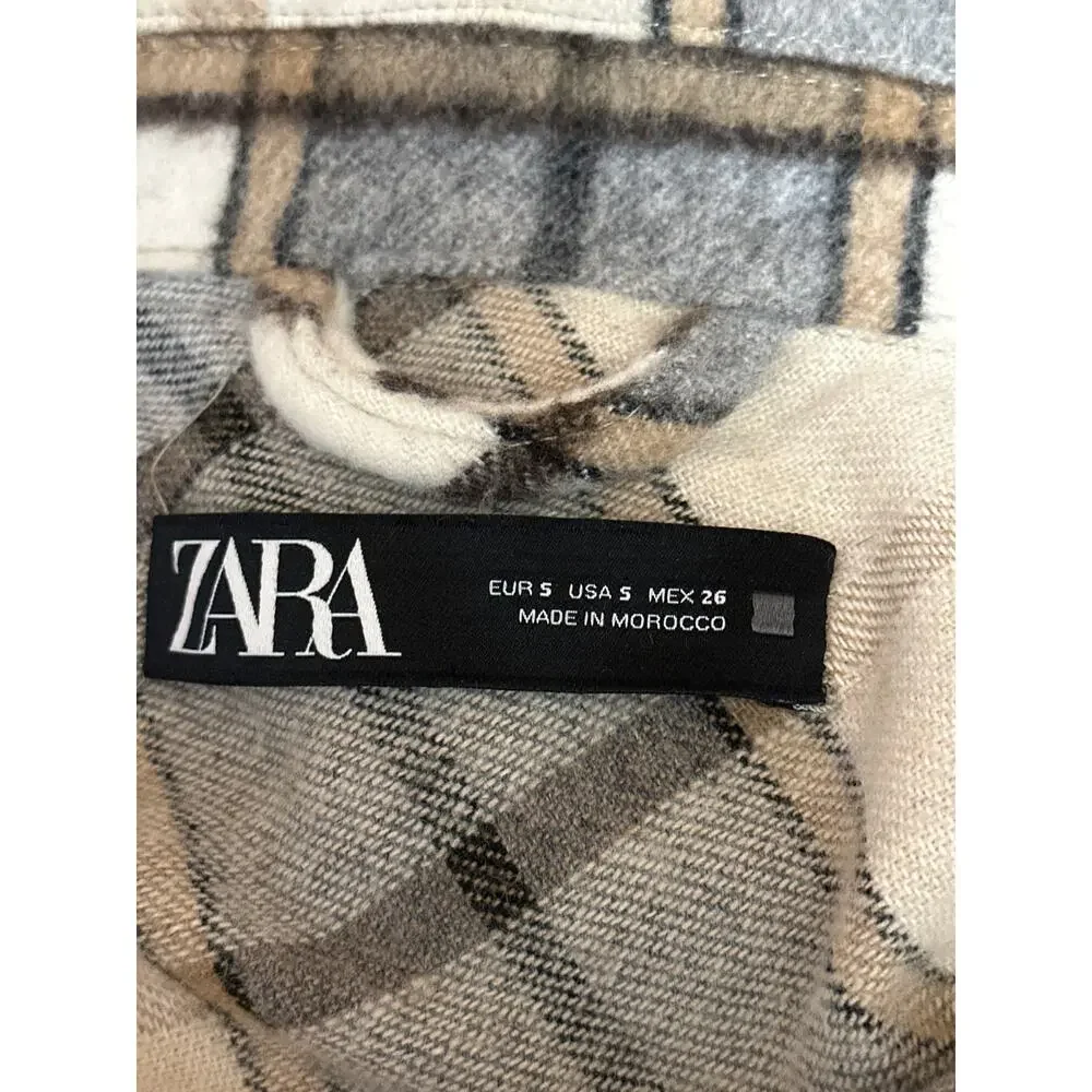 Zara multicolor plaid