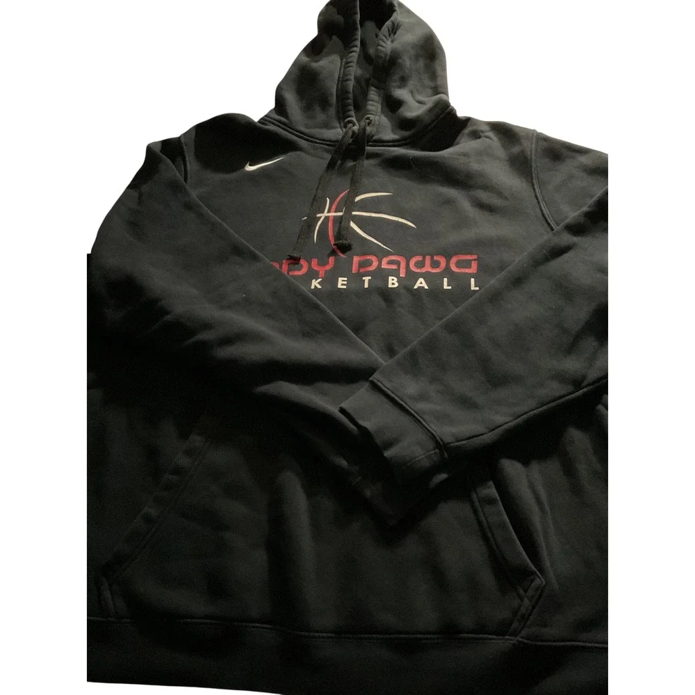 Nike Lady‎ Dawg Basketball Hoodie Black Size XL Pullover Athletic