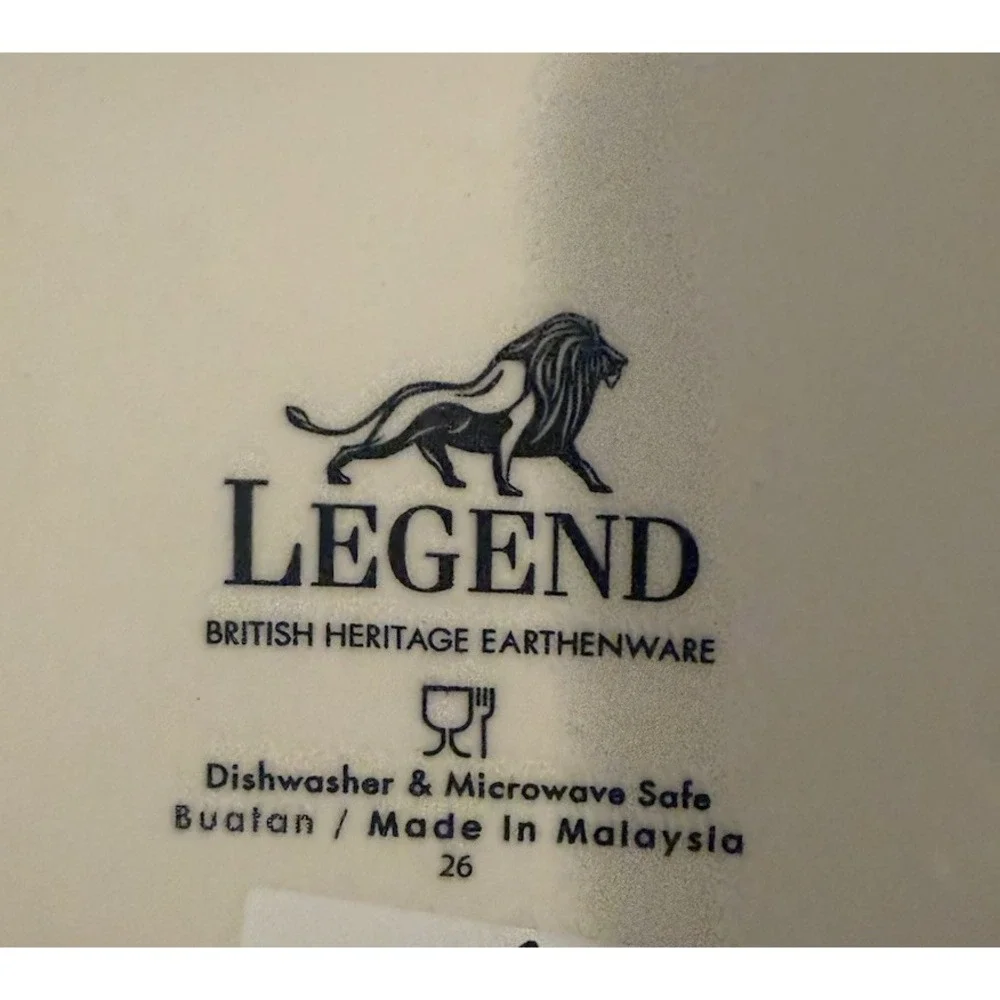 British Heritage Earthenware Legend british heritage