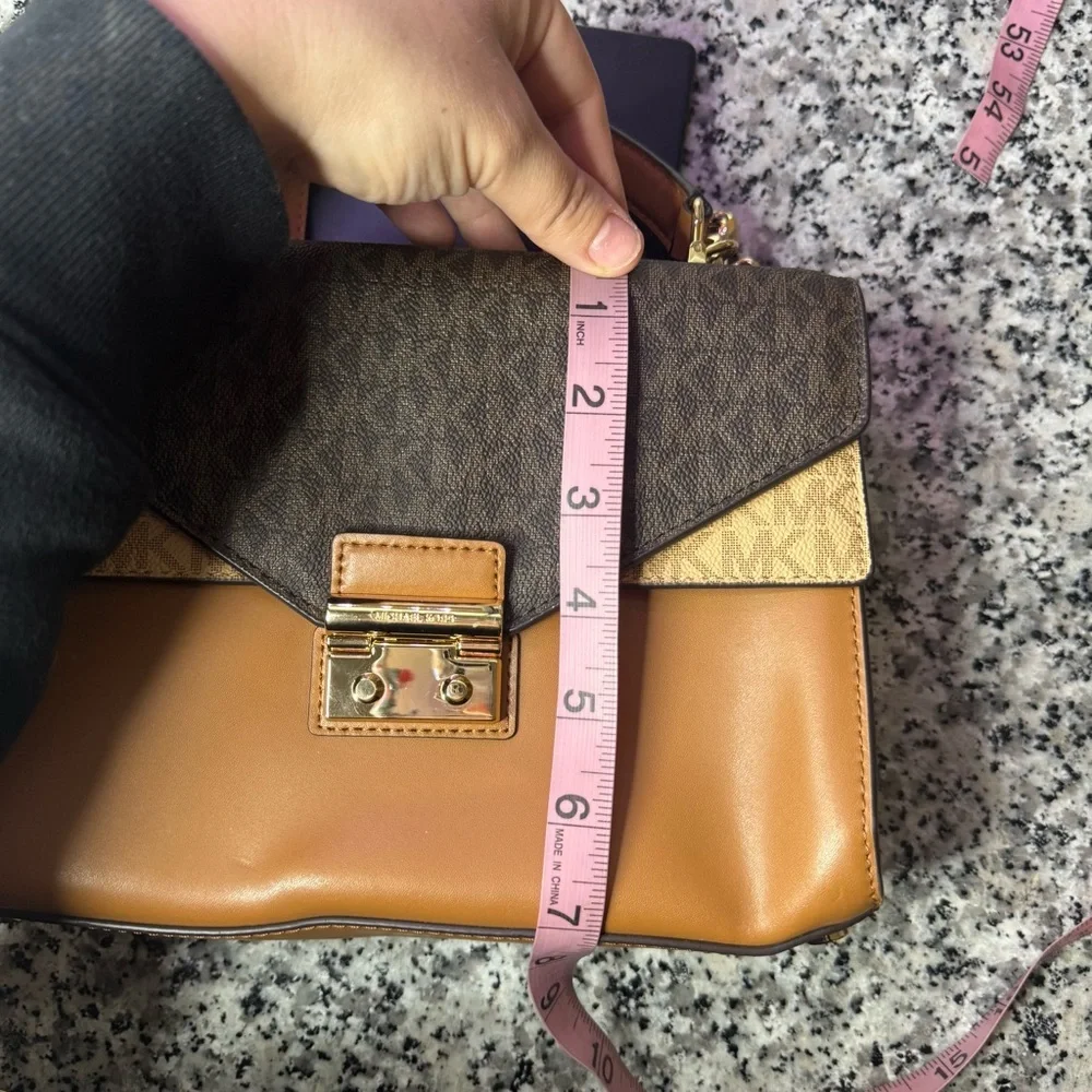 Michael Kors | Sloan Medium Top Handle Satchel Bag With A Crossbody Strap