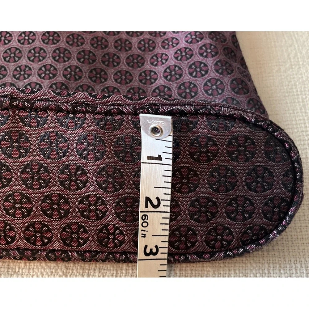 Baggallini Crossbody Travel Bag‎ Red Black Daisy Jacquard Collection