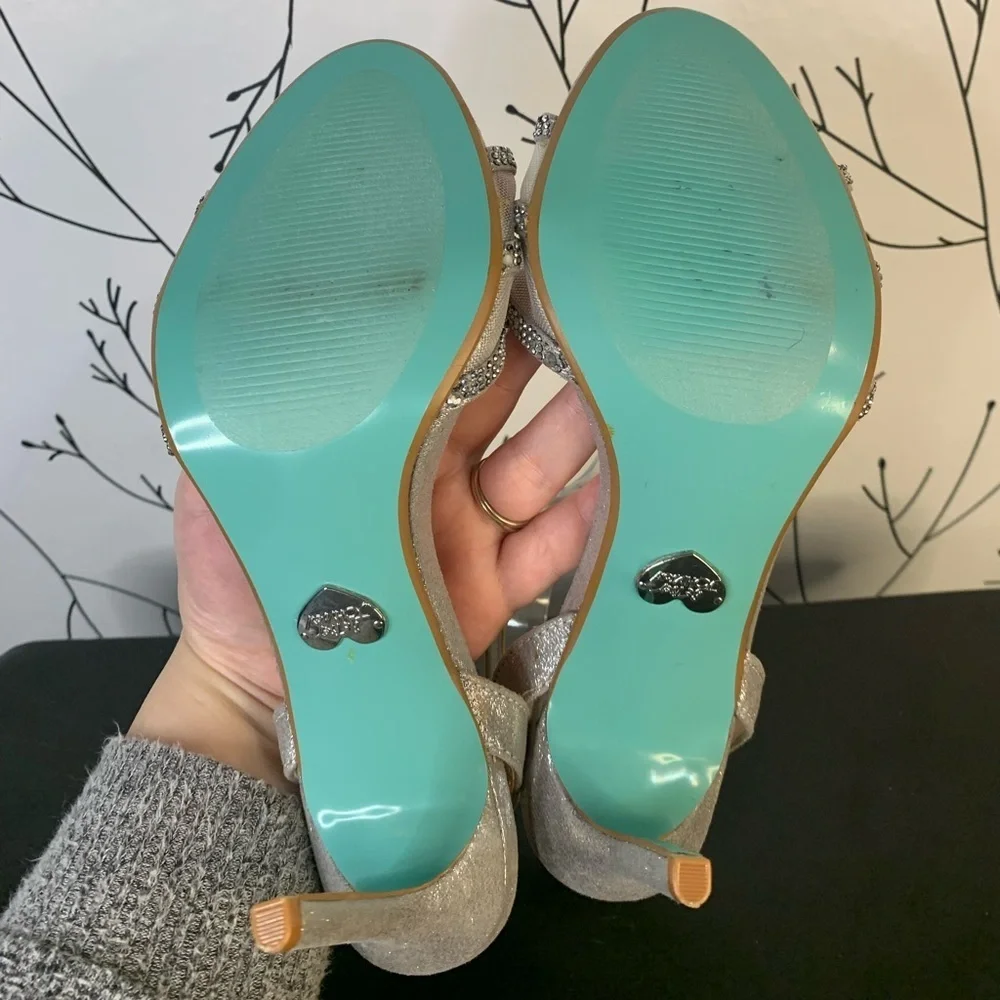 Betsey Johnson beautiful silver