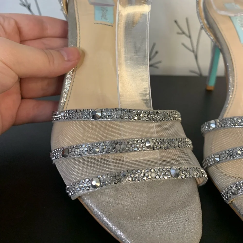 Betsey Johnson beautiful silver