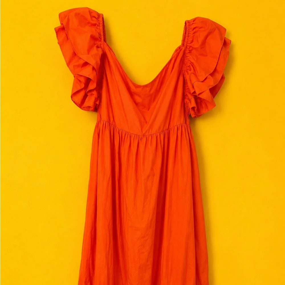 Boohoo bold orange