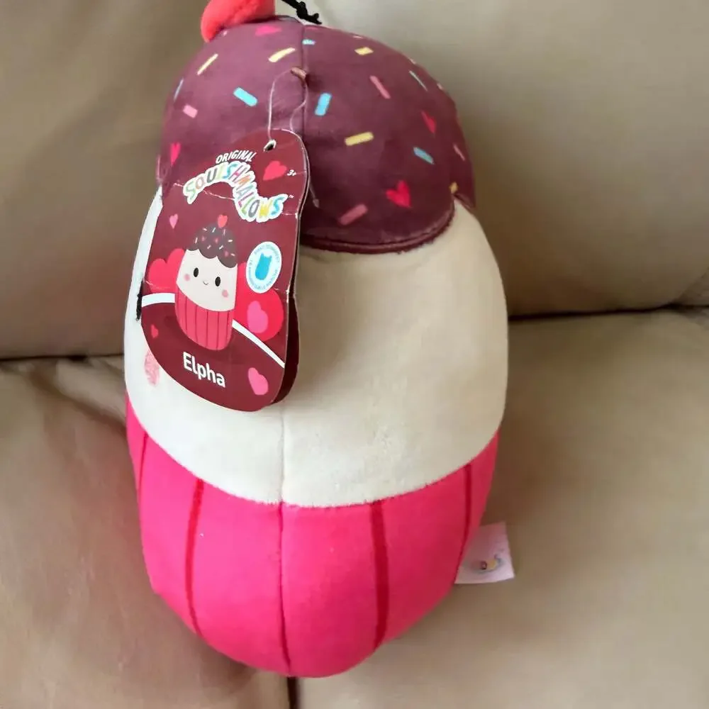 Squishmallows elpha cupcake