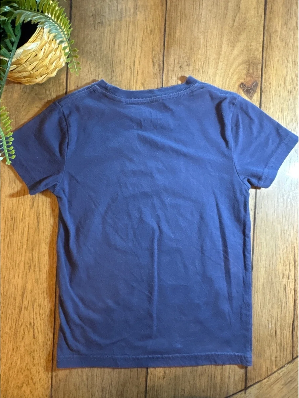 Retro Super Mario Graphic T-Shirt Navy XS (Fits 5T)