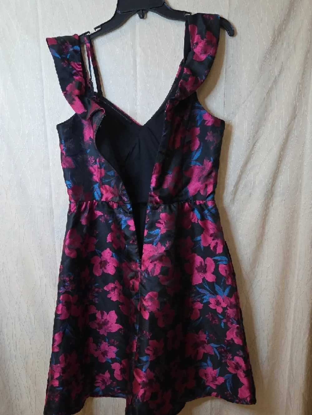 kensieWomen's Floral Jacquard‎ A-Line Dress Size 10