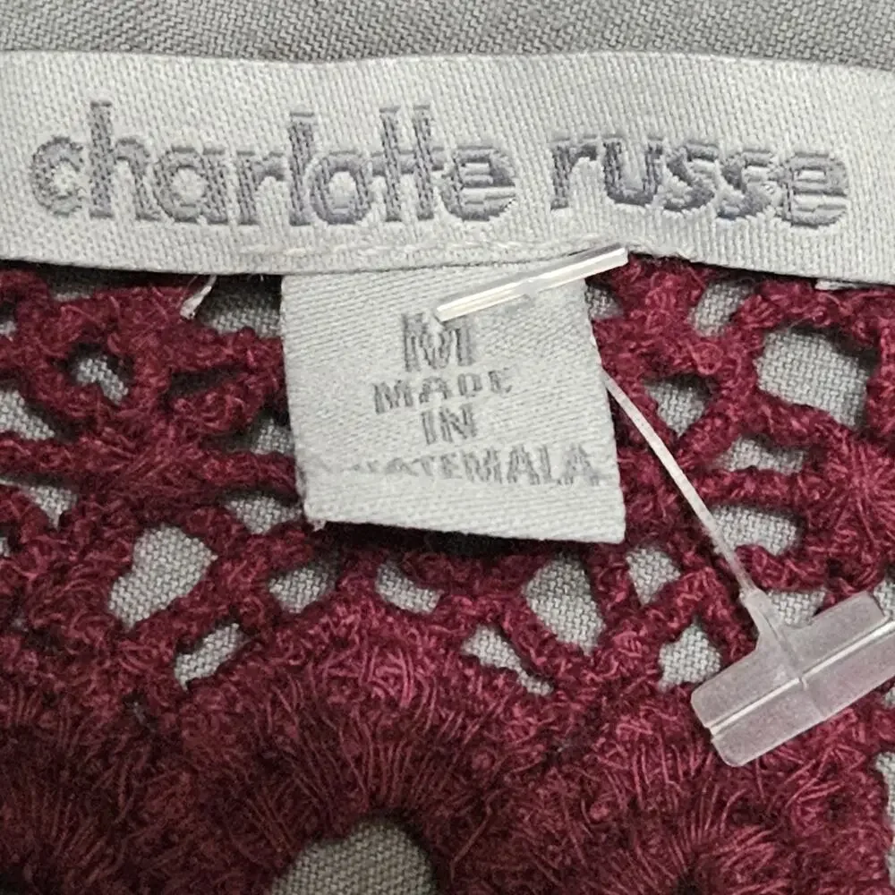 Charlotte Russe red open