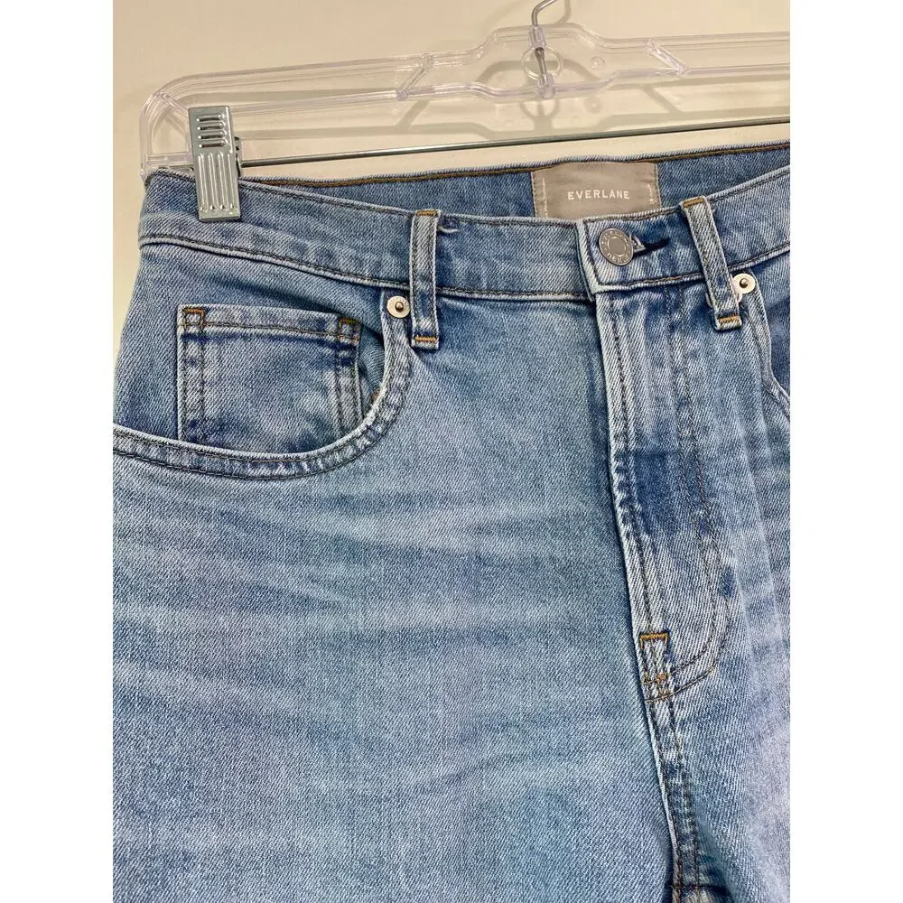 Everlane High Rise Straight Ankle Jeans Womens Size‎ 28 Preppy Normcore Business