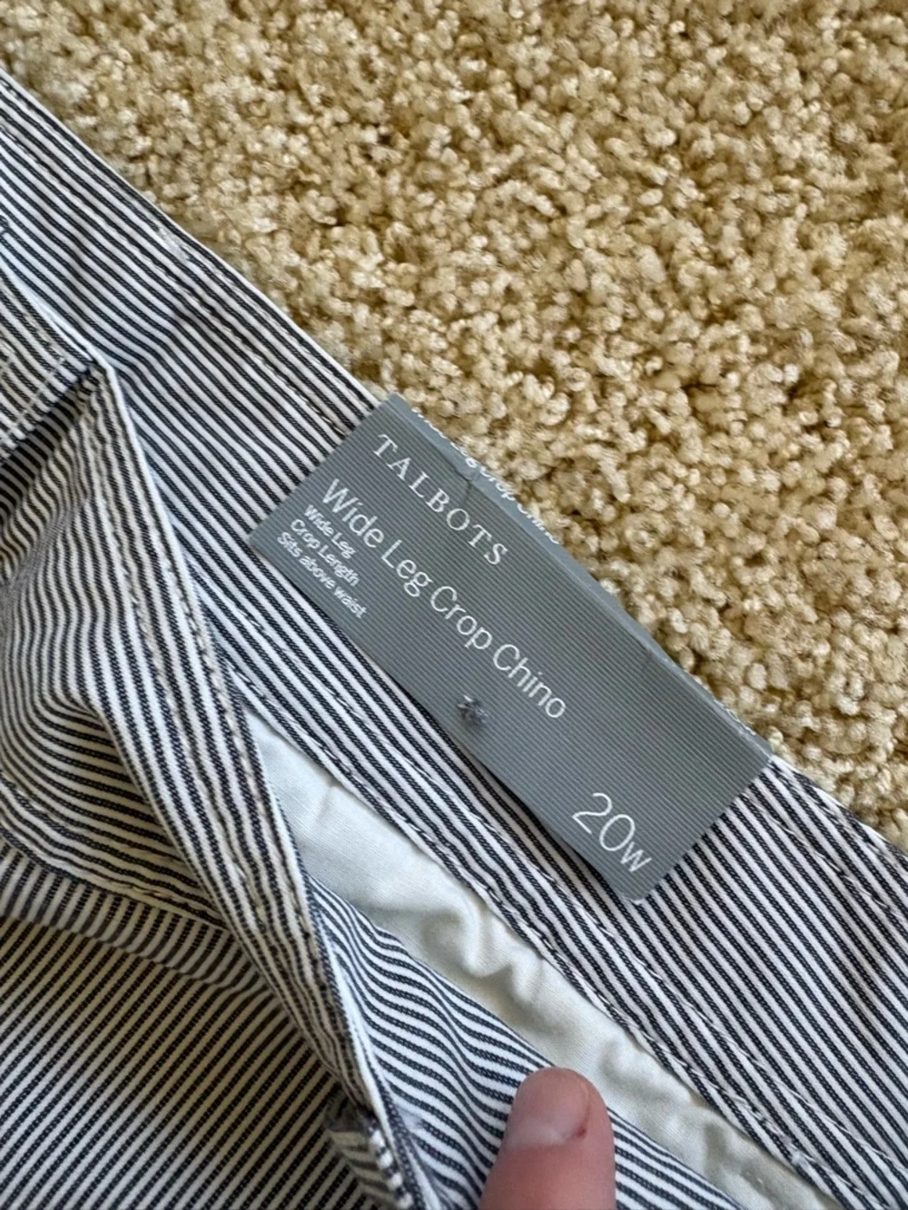 Talbots wide leg