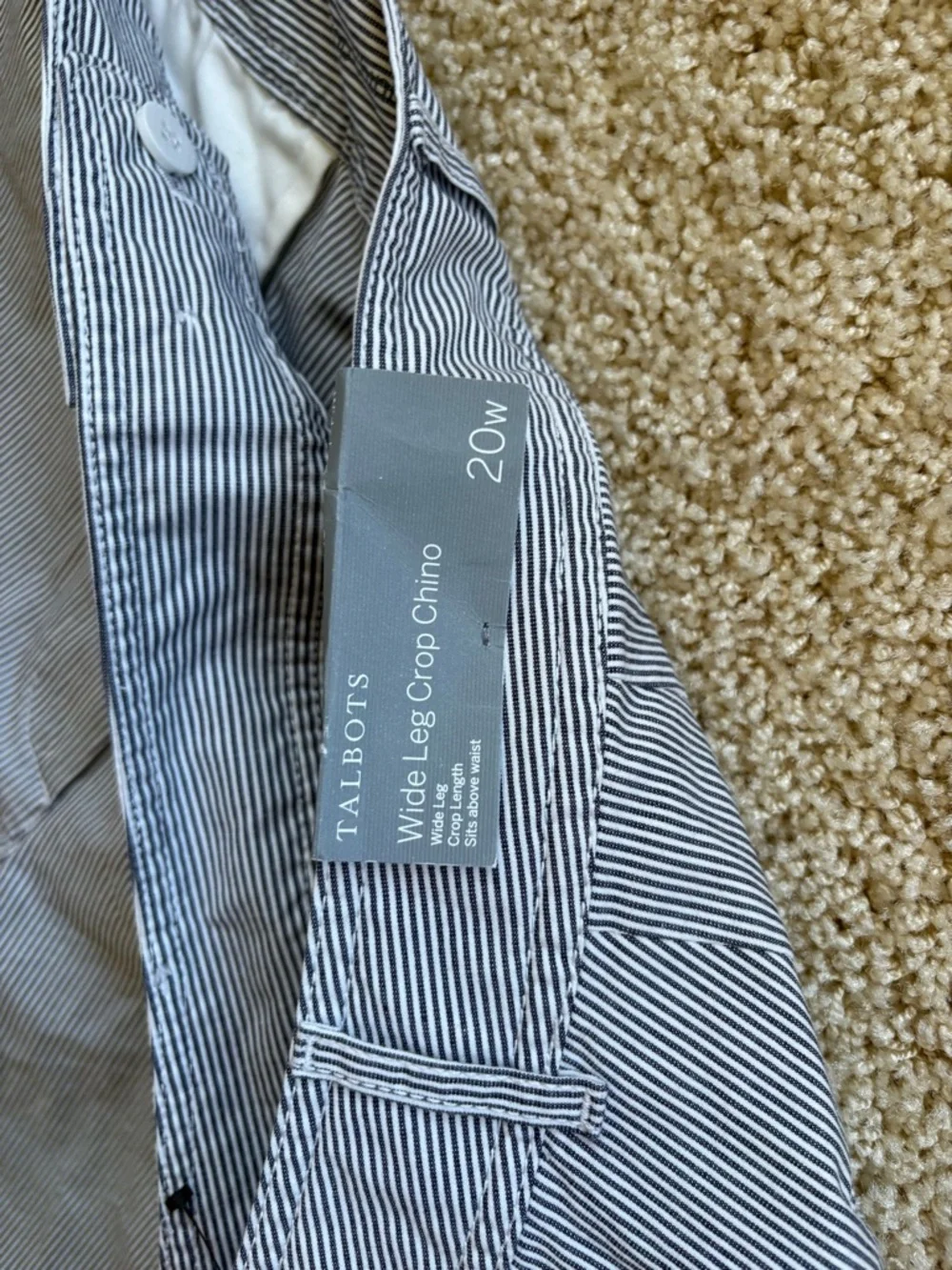 Talbots wide leg