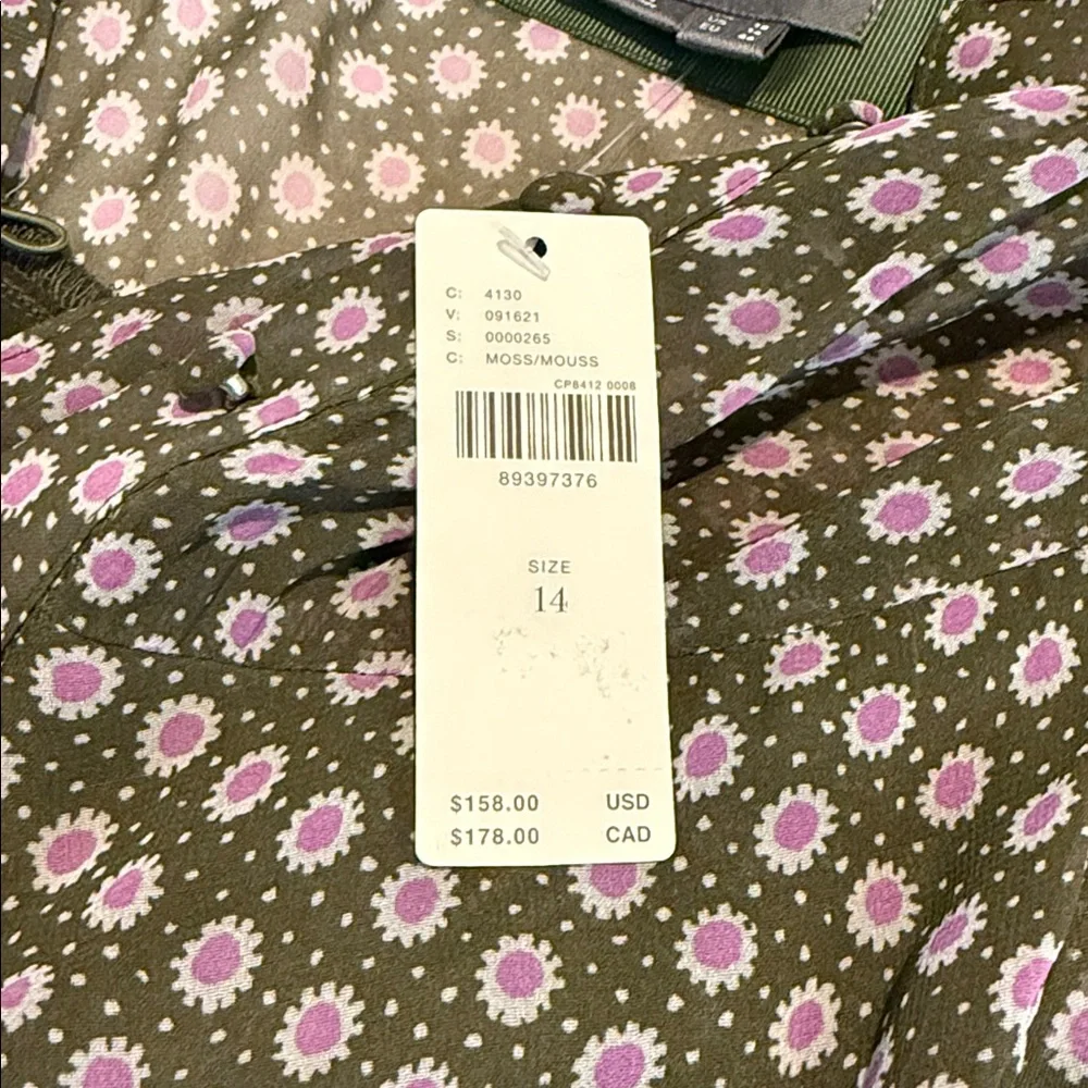 Anthropologie new viscose