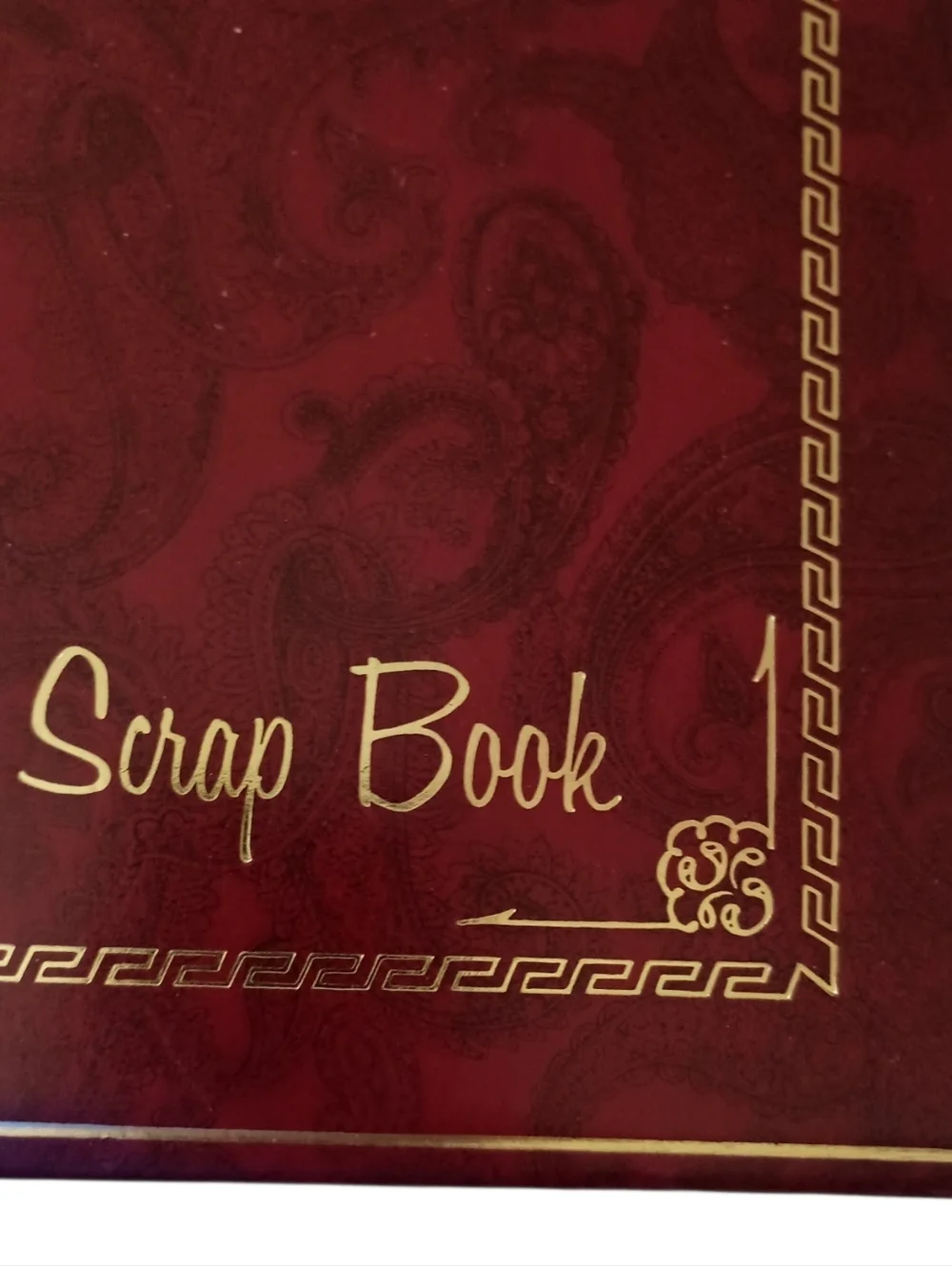 Vintage springfield scrapbook