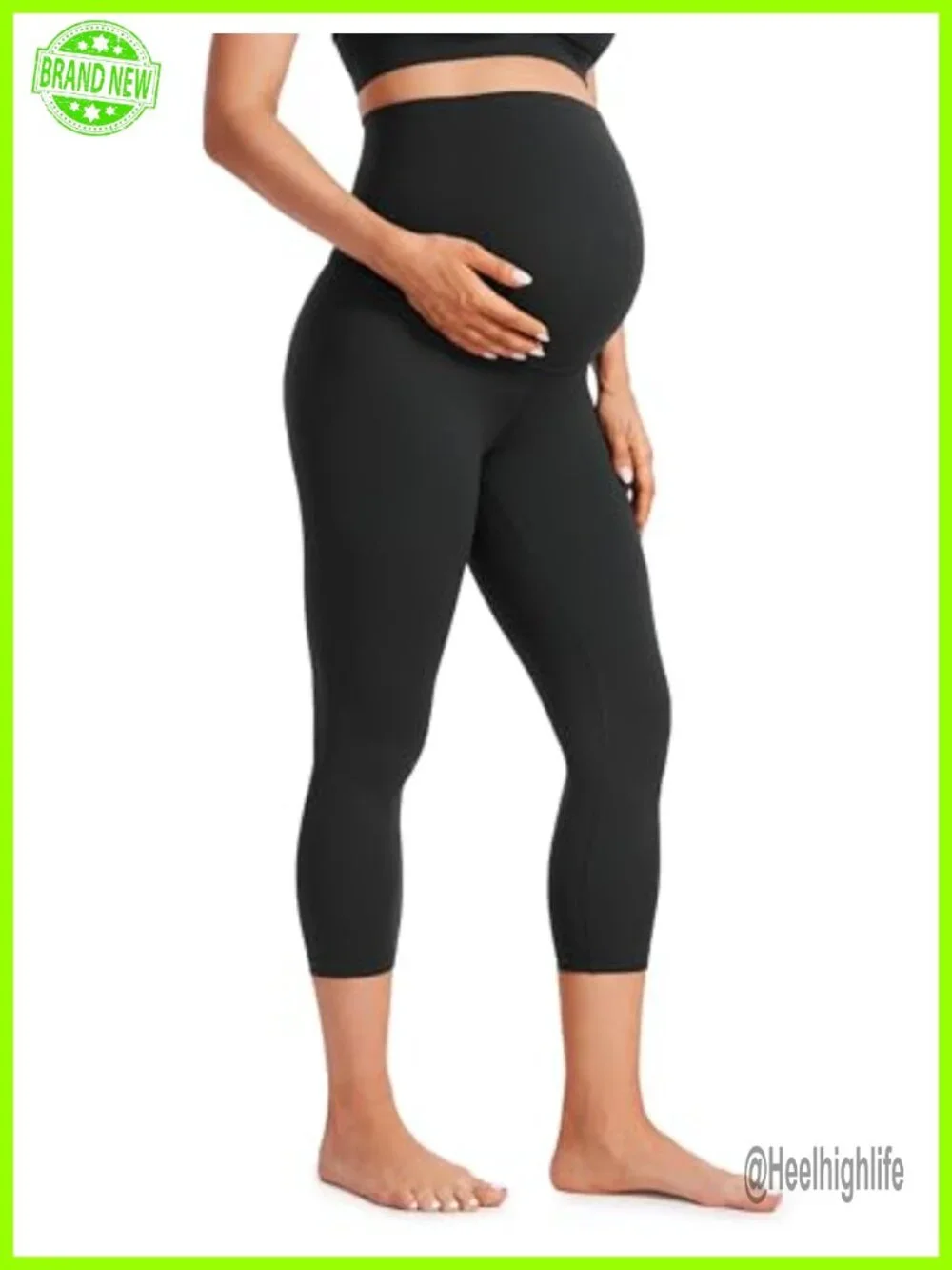 Butterluxe Maternity Capri Leggings 21