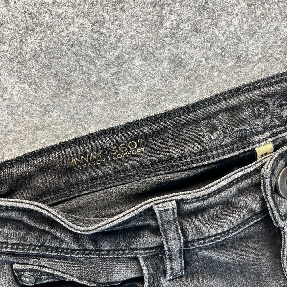 DL1961 Jeans Women's 27 Angel‎ Mid Rise Skinny Ankle Black Stretch Denim Pants