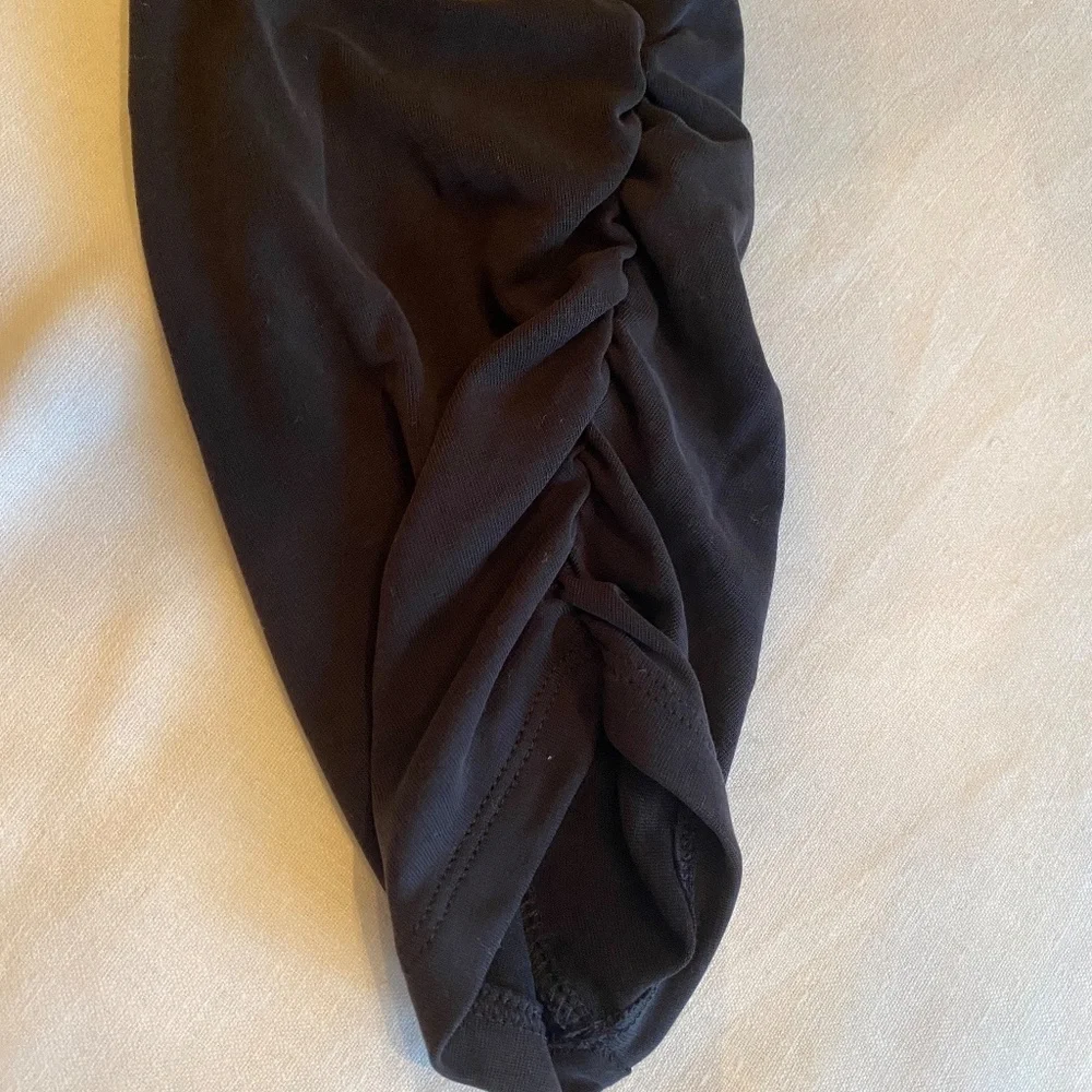 Express joggers crop ruched black XS