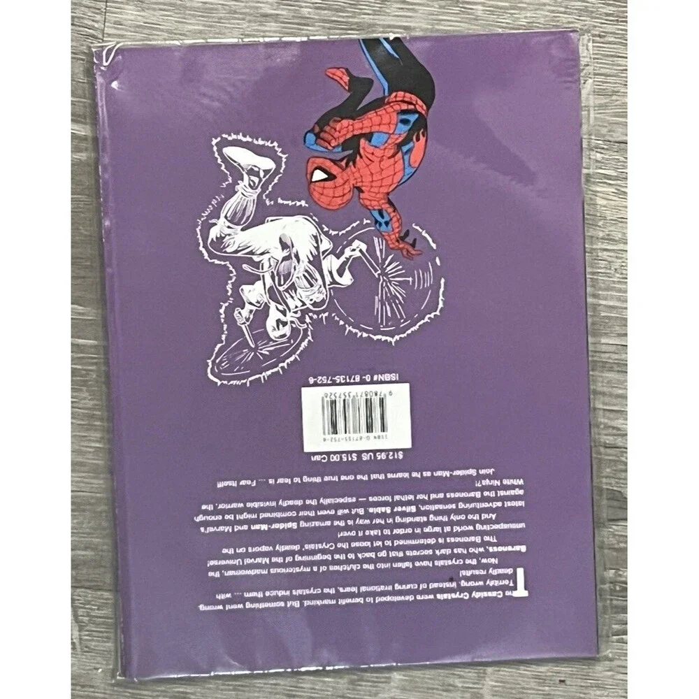 Spider-Man Fear‎ Itself Graphic Novel 1st Print # 72 1992 Marvel Conway Unread