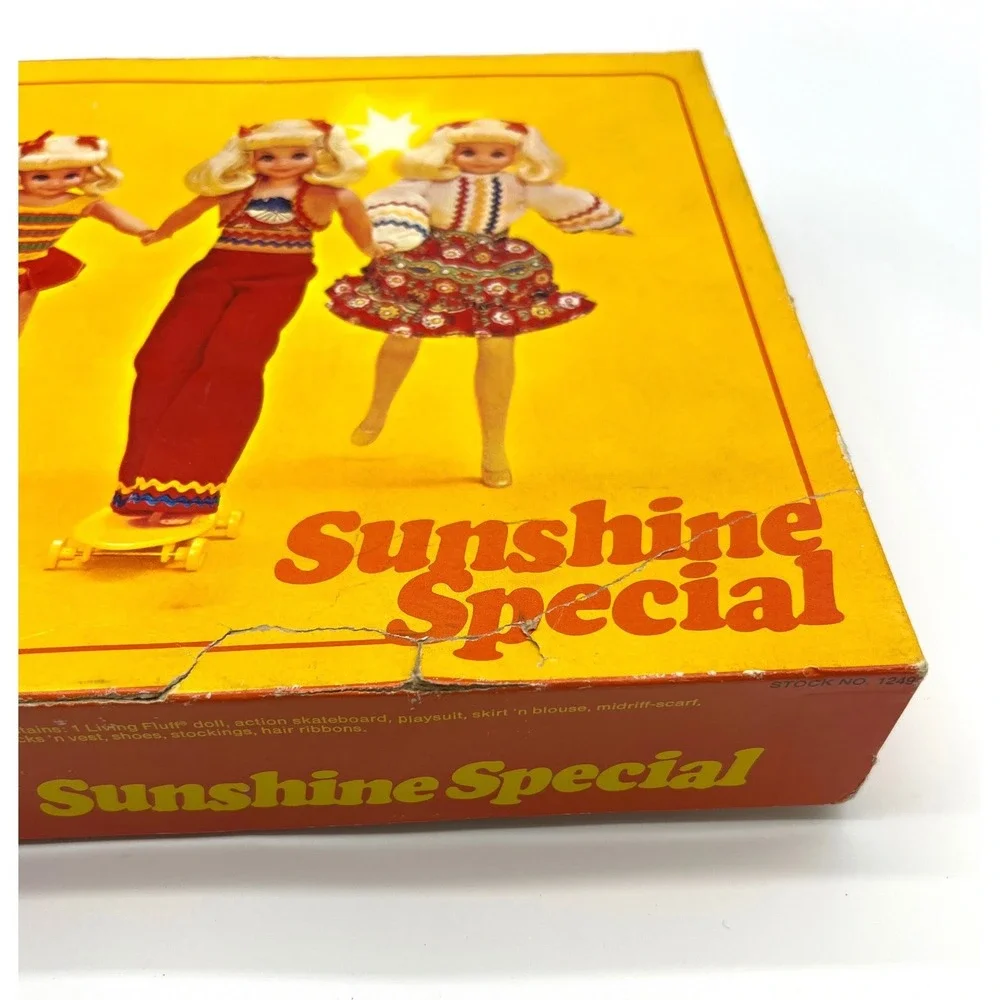 Vintage Barbie Skipper 1971 Living Fluff Sunshine Special Sears Exclusive