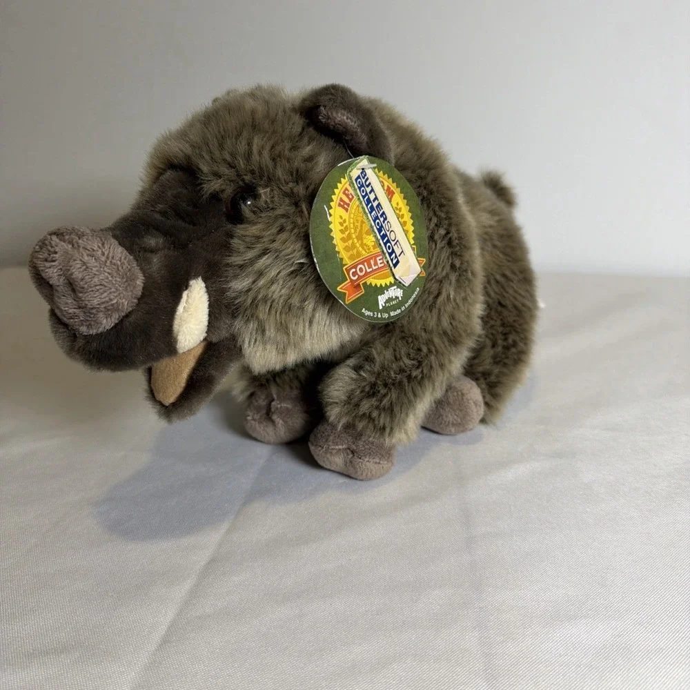 Adventure Planet Plush Small Heirloom Collection- Wild Boar (12 inch) Buttersoft