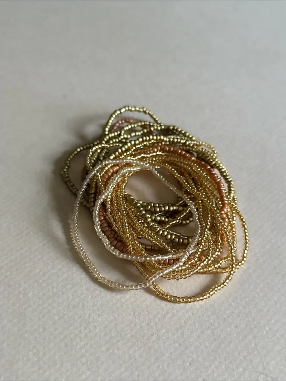 Anthropologie boho gold