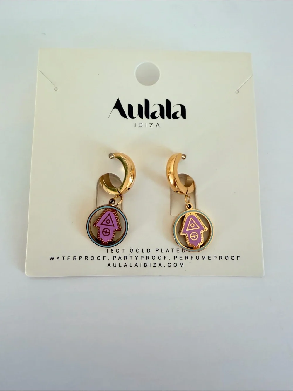 Aulala Ibiza gold hoop