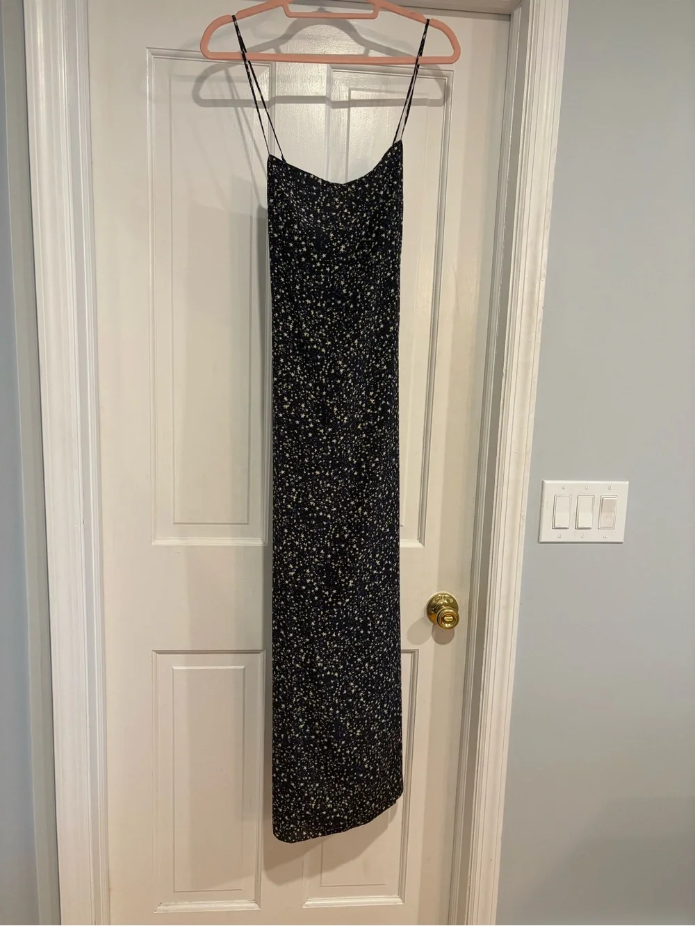 J. Crew events silhouette maxi