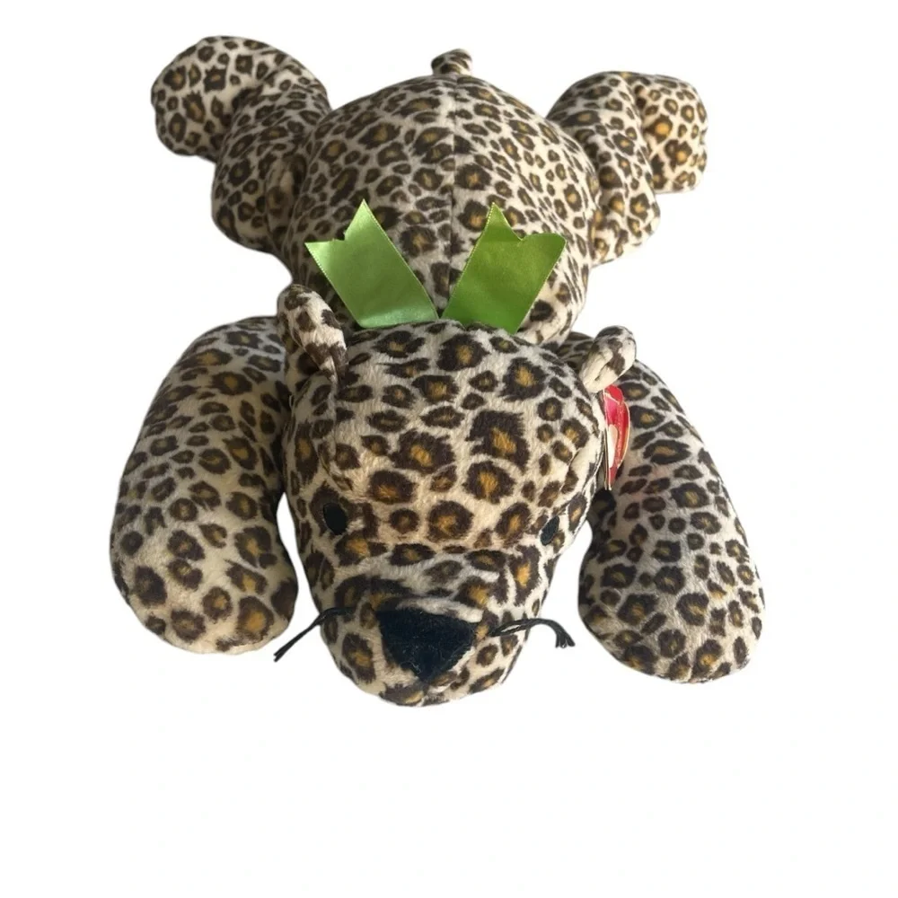 Ty SPECKLES Leopard Pillow Pals Plush 1996 Stuffed Animal 13