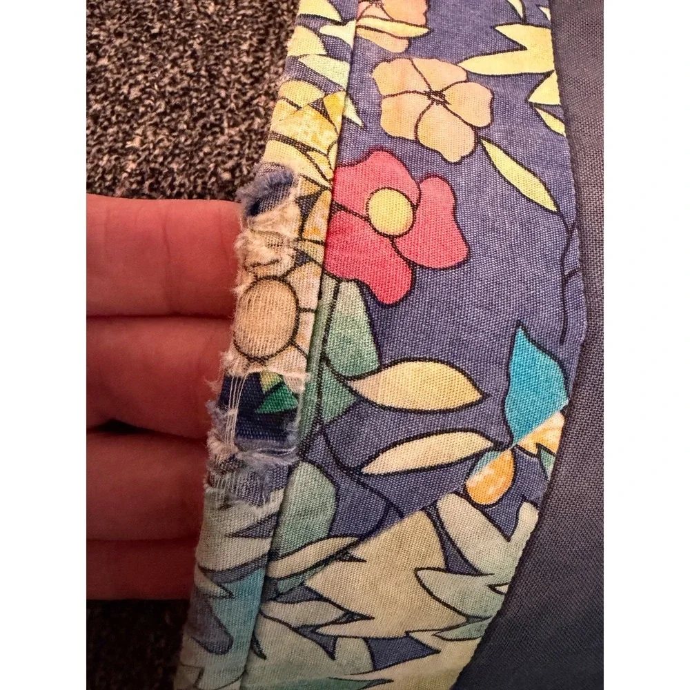Handmade vintage patchwork