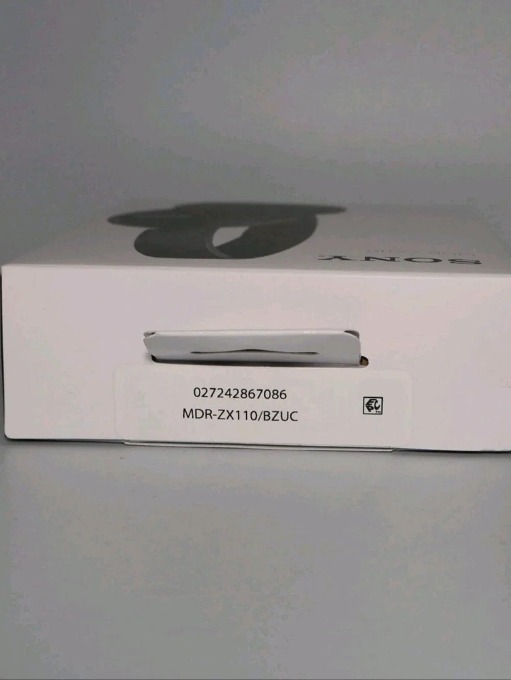 SONY Wired On-Ear Stereo Headphones, Black (MDR-ZX110) Brand New Factory Sealed