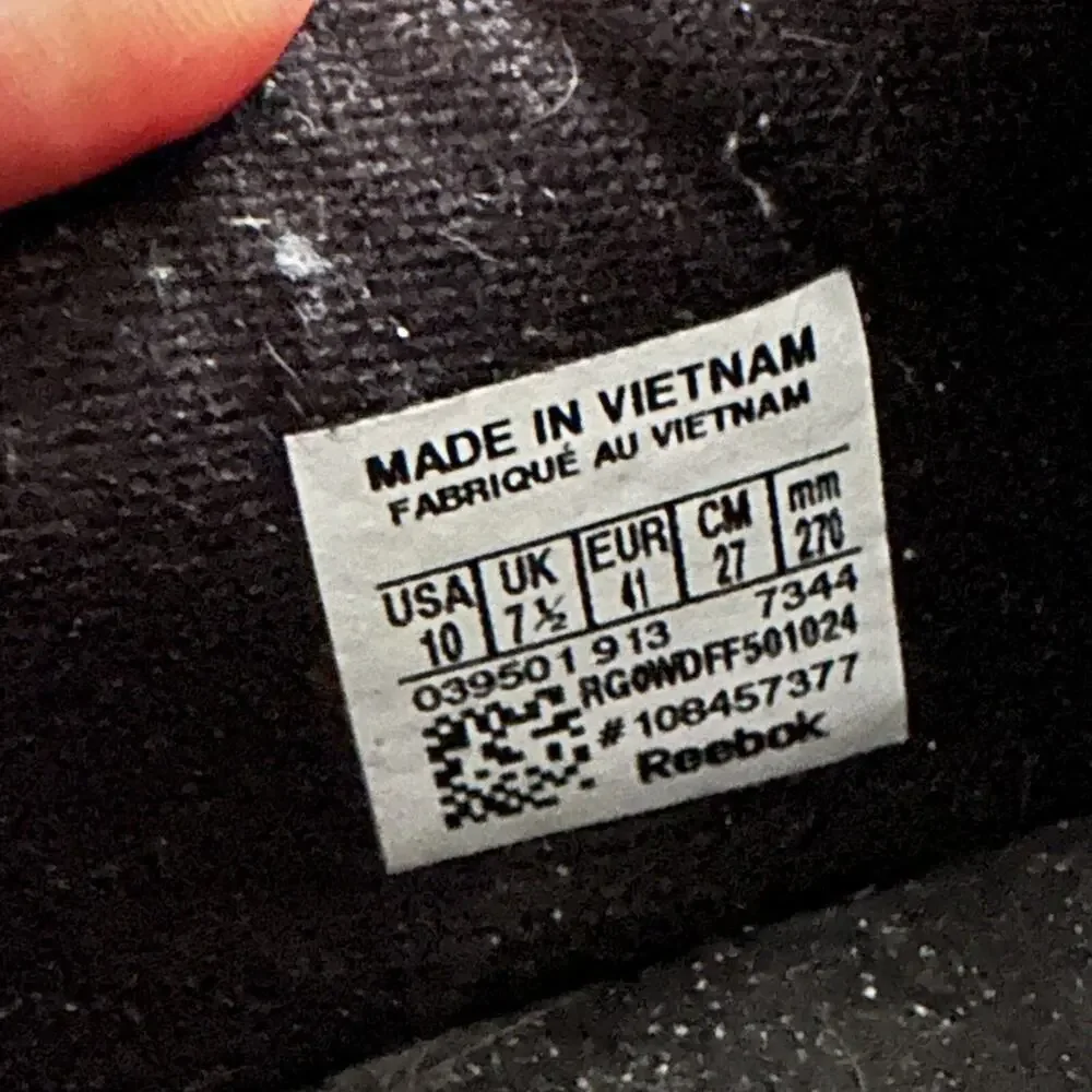 Reebok shoes have