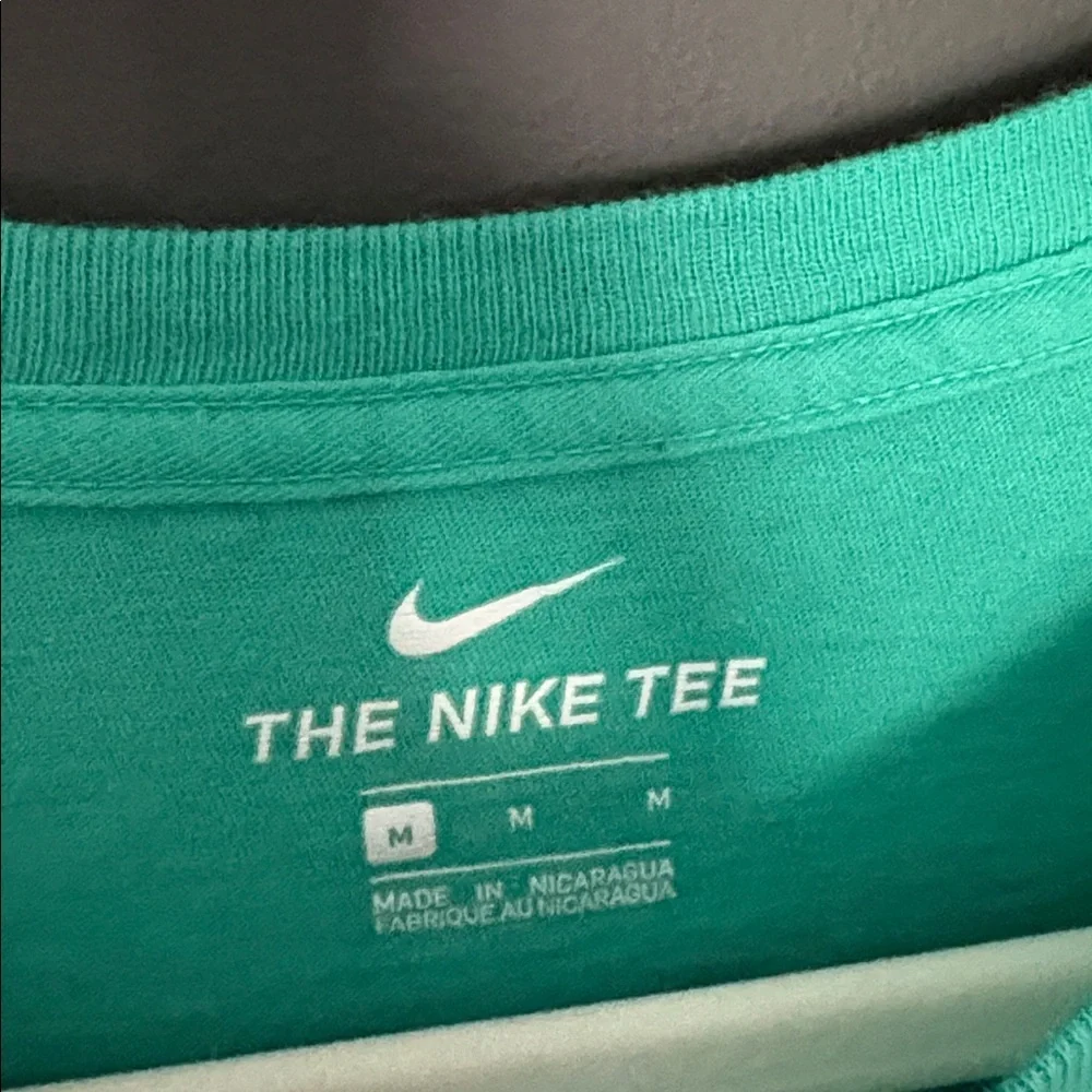 Nike turquoise tee