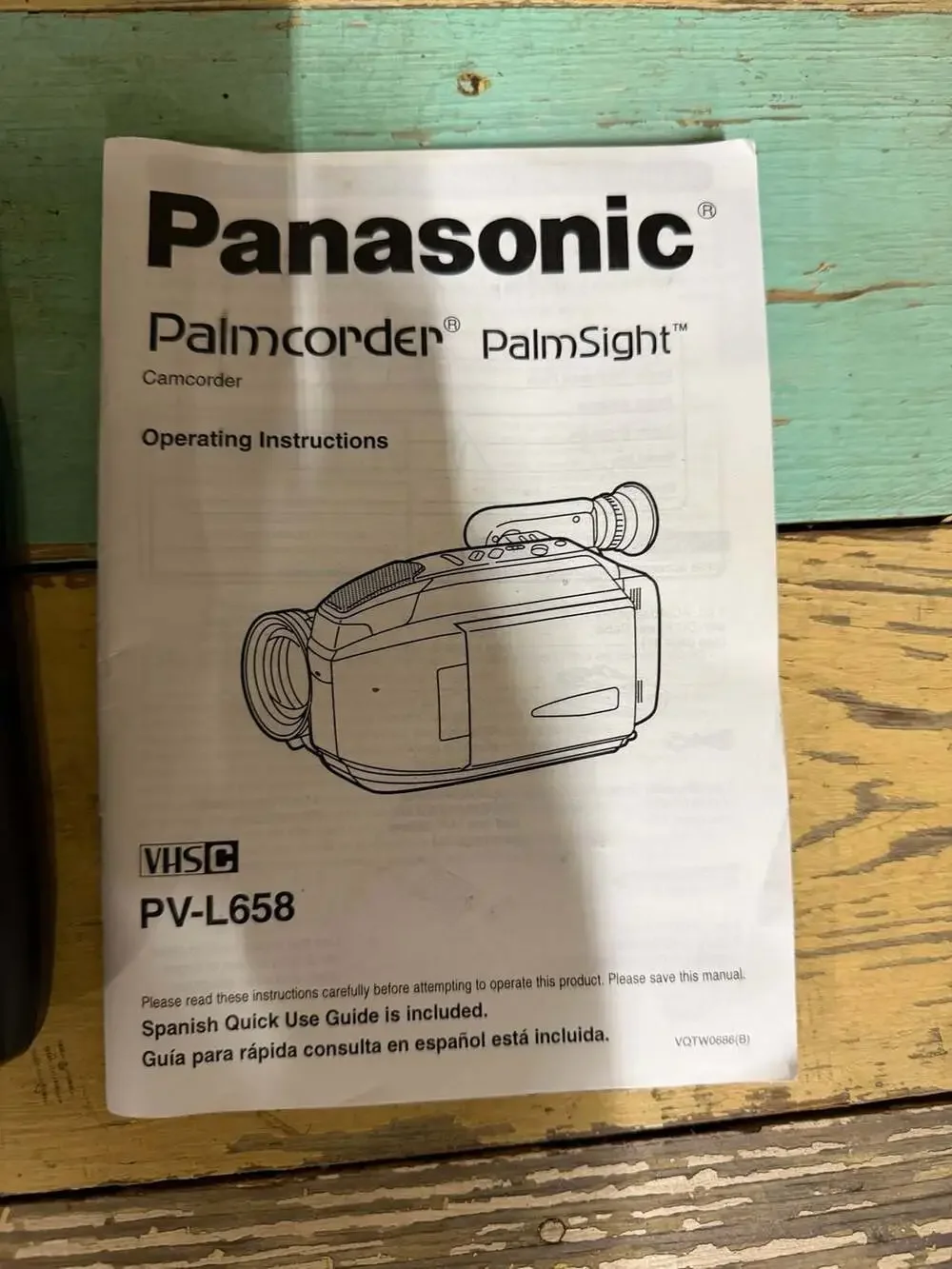 Panasonic palmsight pv