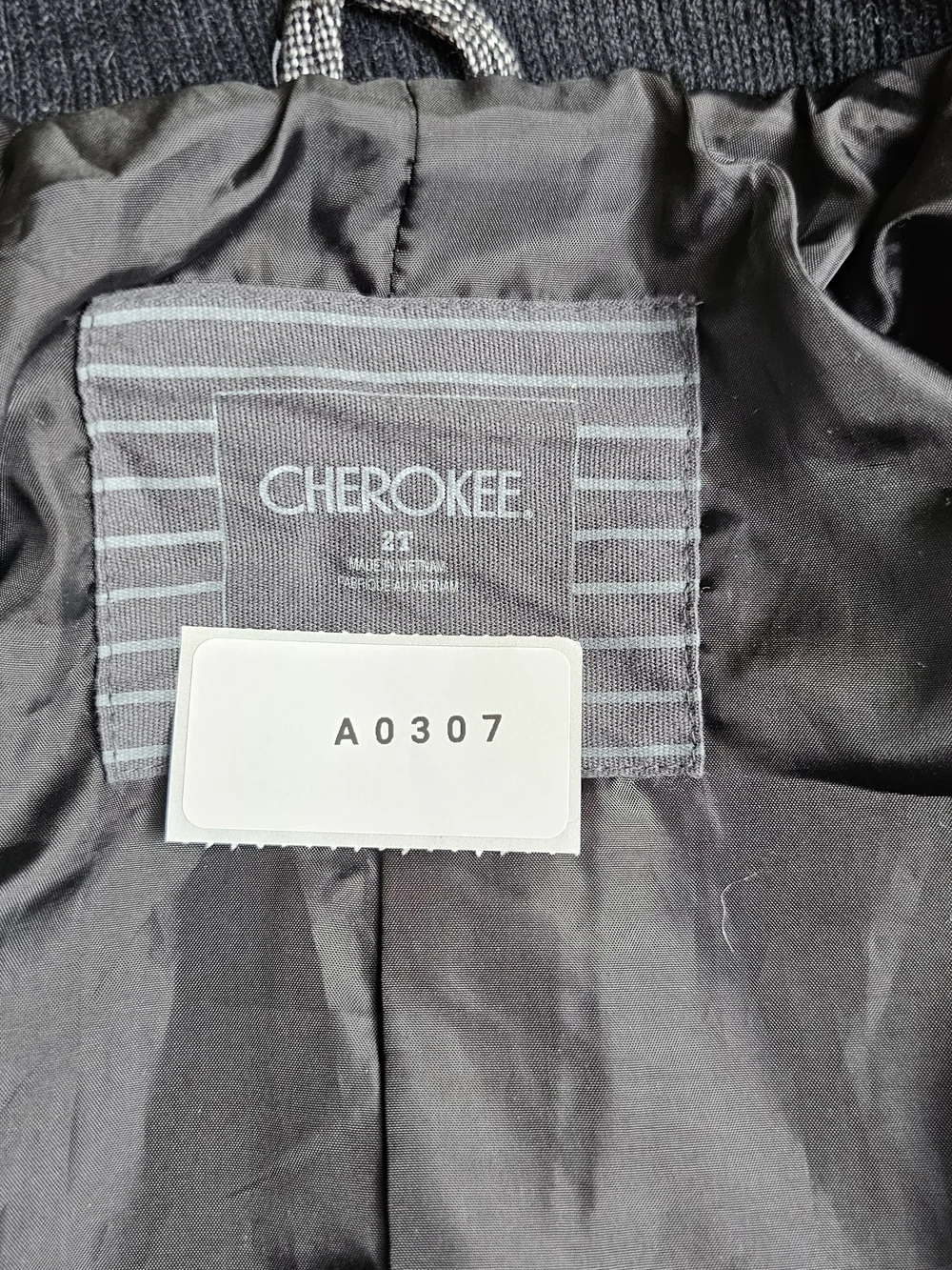 Cherokee double breasted