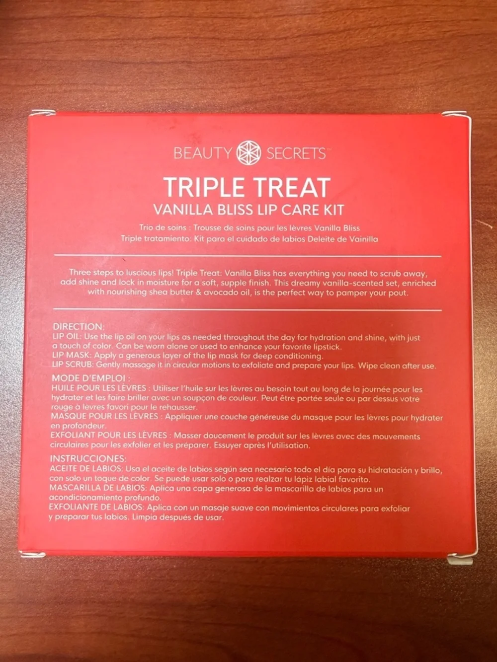 Beauty Secrets three steps