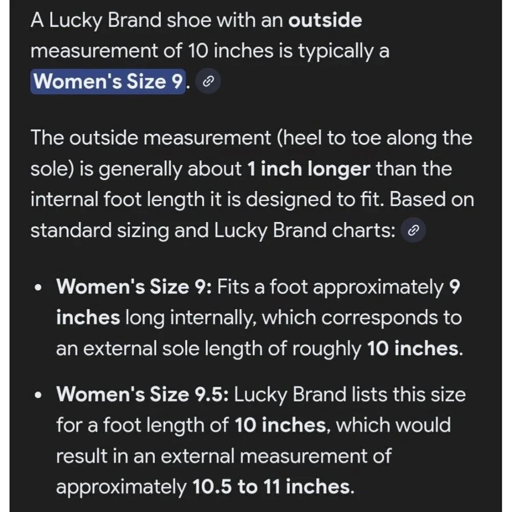 Lucky Brand excellent preloved