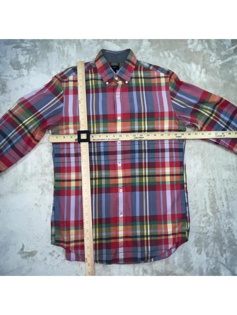 J. Crew measurements are