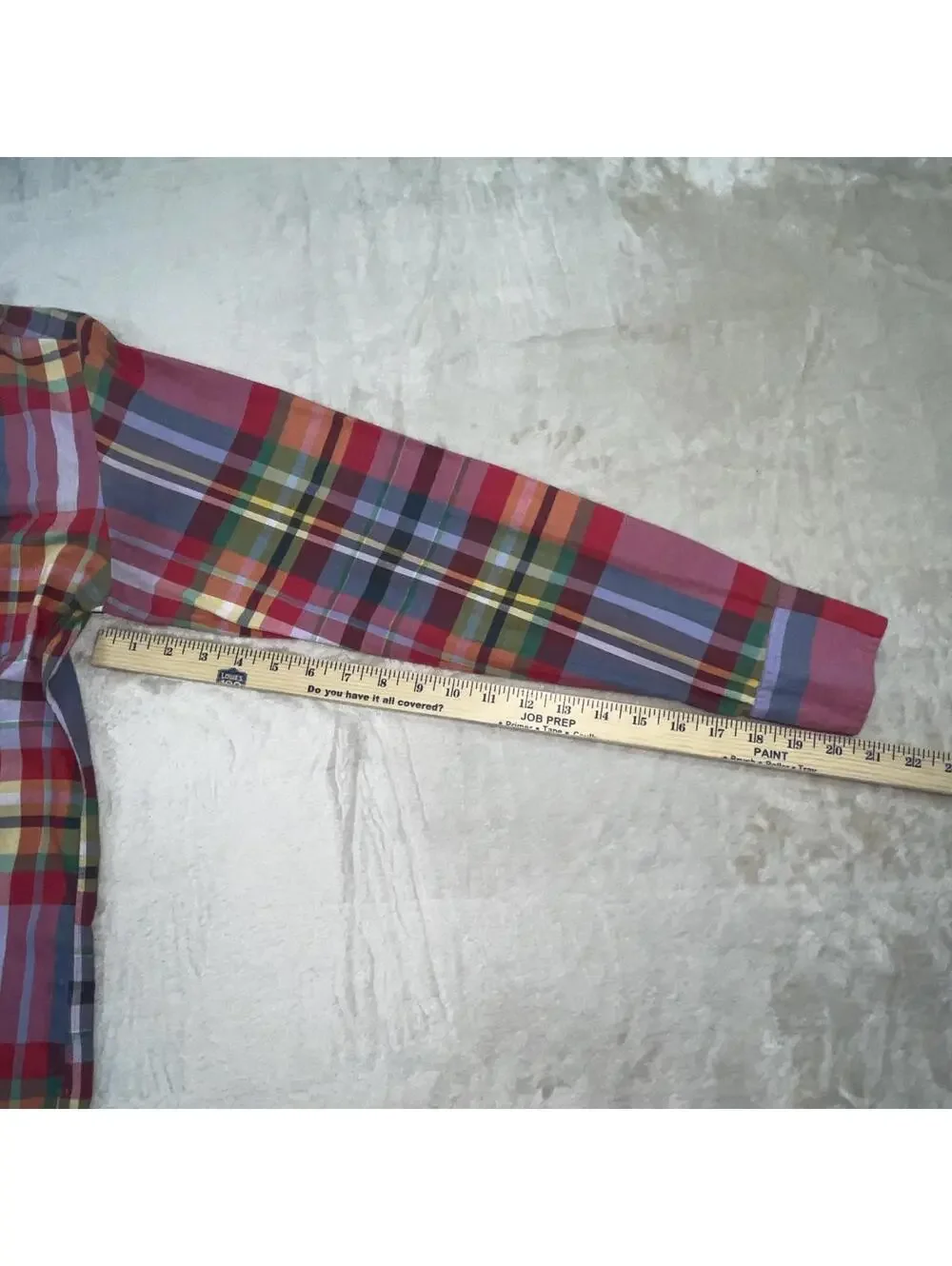 J. Crew measurements are