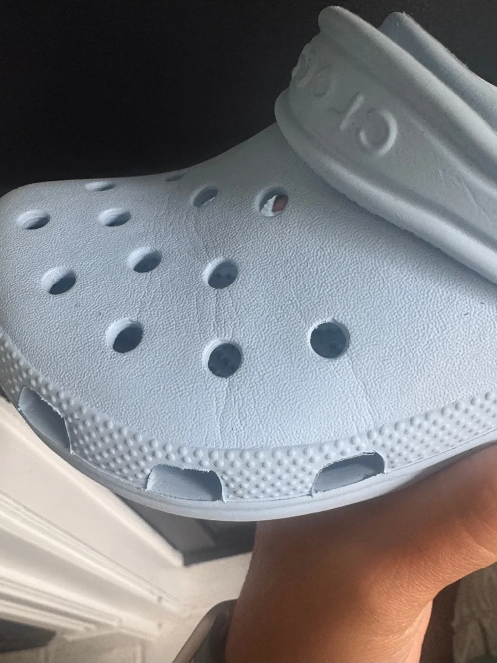 CROCS Kids Classic Clog in Pale Blue