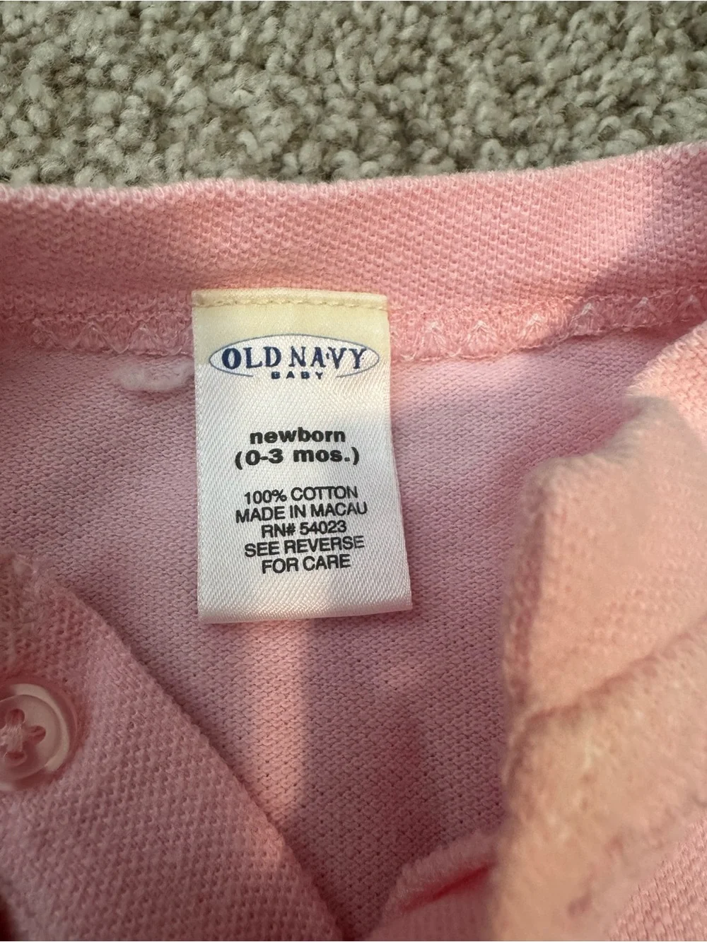 Old Navy soft pink