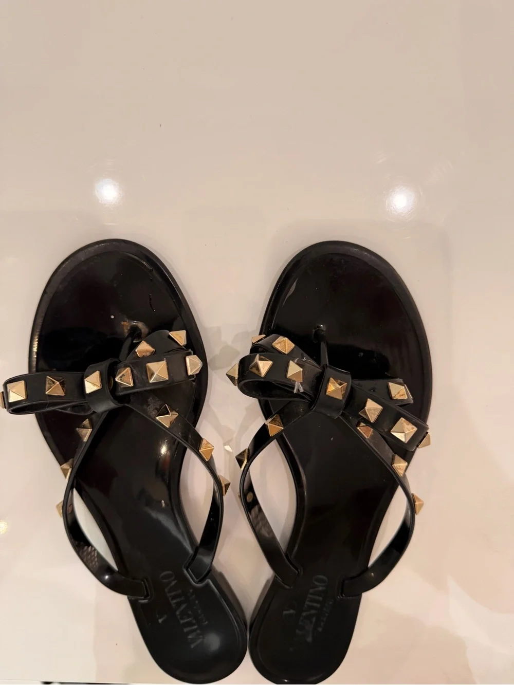 Valentino jelly thong